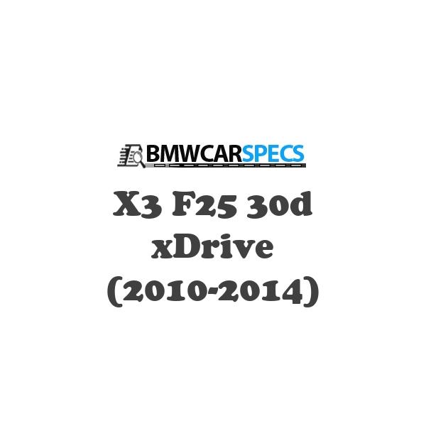 BMW X3 F25 xDrive 30d (2010-2014)