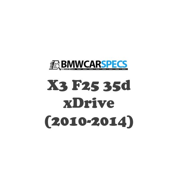 BMW X3 F25 xDrive 35d (2010-2014)