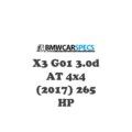 BMW X3 G01 3.0d AT 4×4 (2017) 265 HP