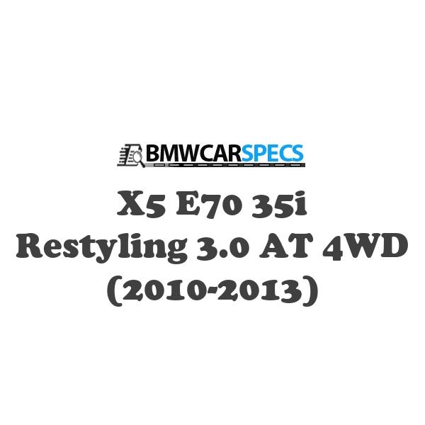 BMW X5 E70 Restyling 35i 3.0 AT 4WD (2010-2013)