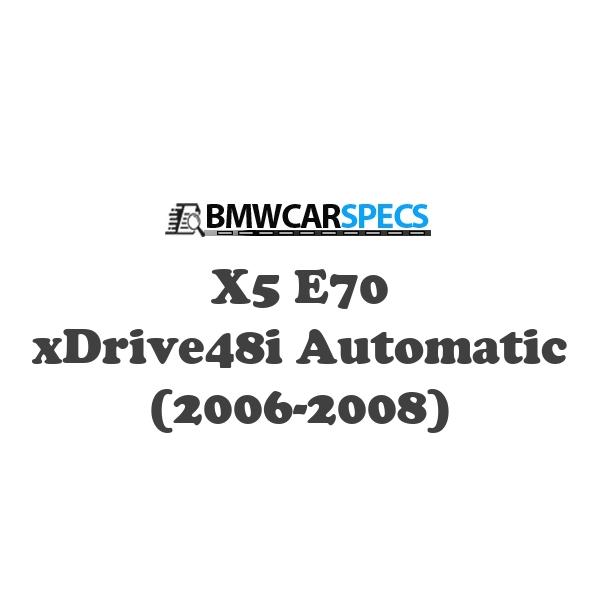 BMW X5 E70 xDrive48i Automatic (2006-2008)