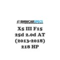 BMW X5 III F15 25d 2.0d AT (2013-2018) 218 HP