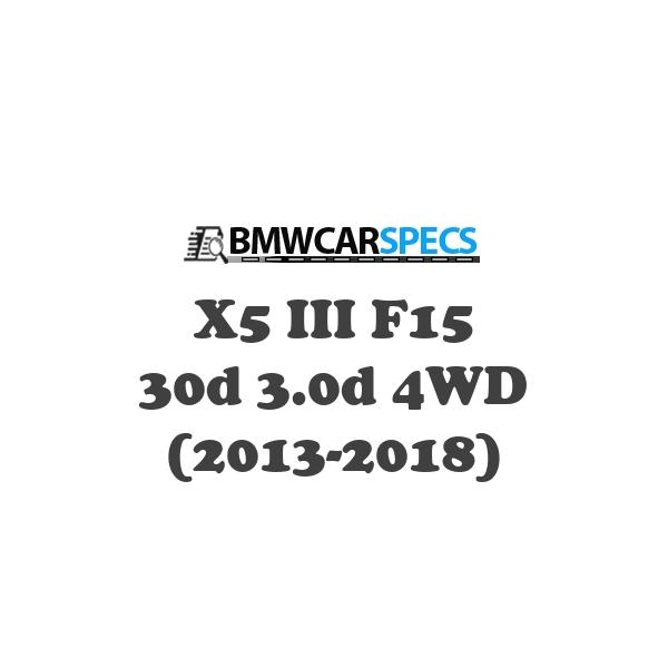 BMW X5 III F15 30d 3.0d 4WD (2013-2018)