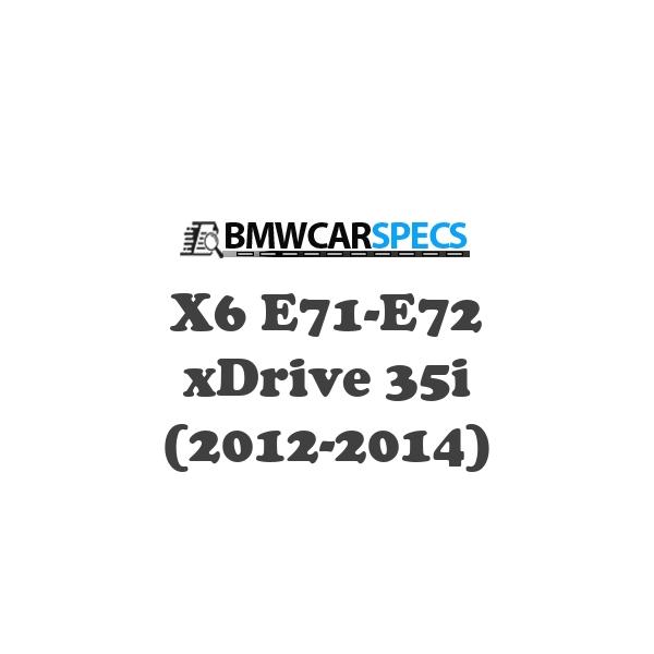 BMW X6 E71-E72 xDrive 35i (2012-2014)