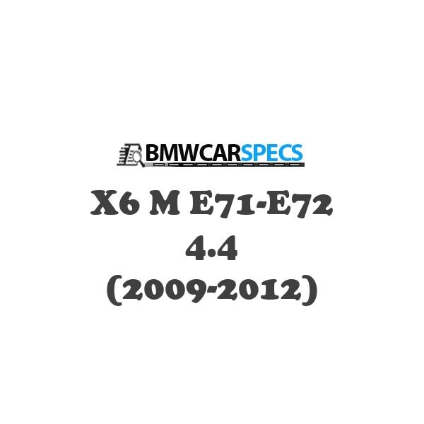 BMW X6 M E71-E72 4.4 (2009-2012)