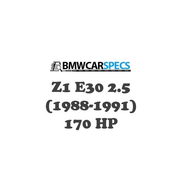 BMW Z1 E30 2.5 (1988-1991) 170 HP