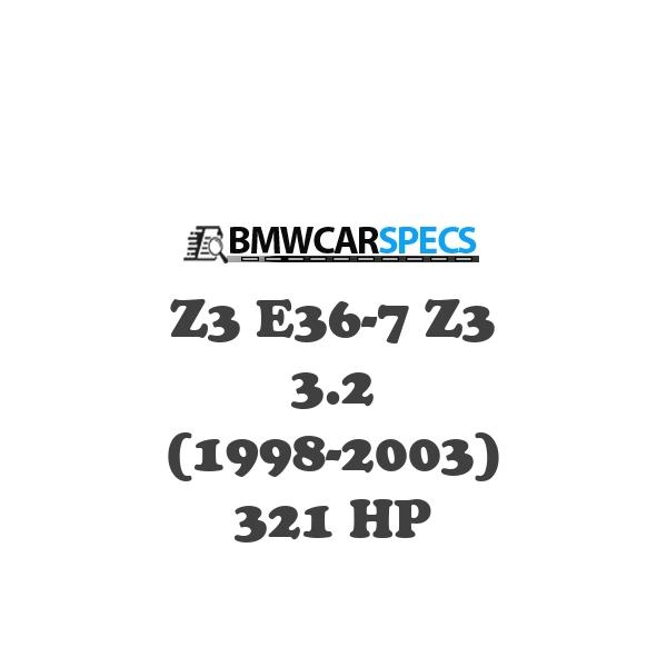 BMW Z3 E36-7 Z3 3.2 (1998-2003) 321 HP