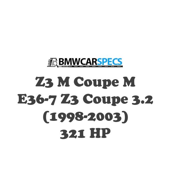 BMW Z3 M Coupe E36-7 Z3 M Coupe 3.2 (1998-2003) 321 HP
