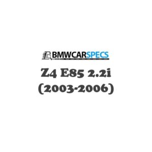 BMW Z4 E85 2.2i (2003-2006)