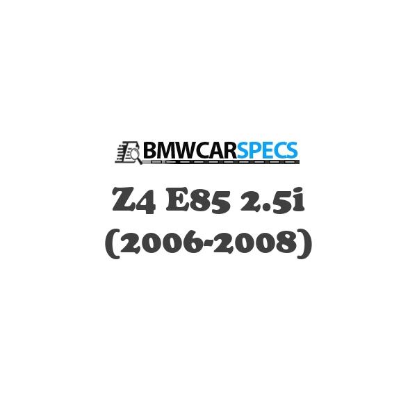 BMW Z4 E85 2.5i (2006-2008)