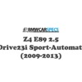 BMW Z4 E89 2.5 sDrive23i Sport-Automatic (2009-2013)